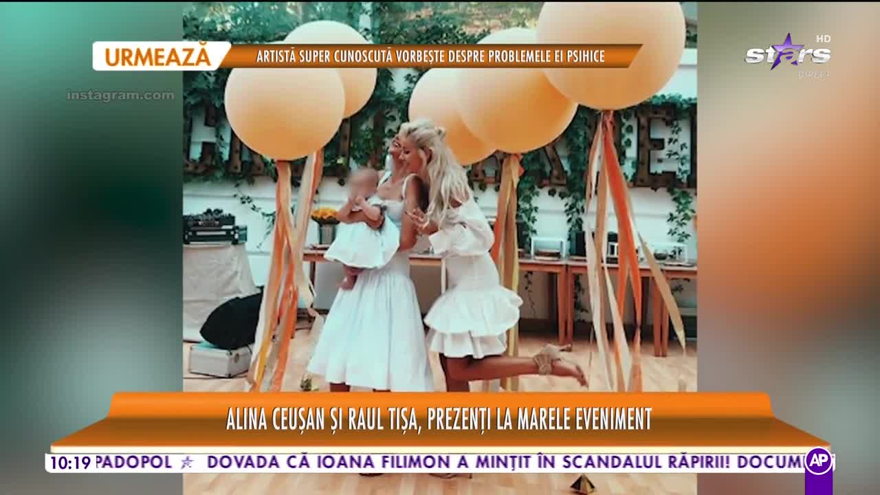 Star Matinal e pe val! Petrecere mare &icirc;n lumea bloggerițelor. Una dintre ele și-a botezat fetița