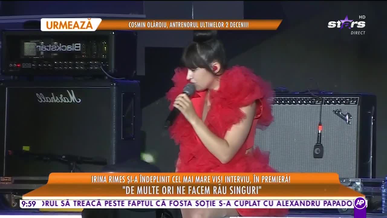 Star Matinal e pe val! Irina Rimes și-a &icirc;ndeplinit cel mai mare vis: Trebuie să muncești mult, lucrurile vor veni apoi de la sine