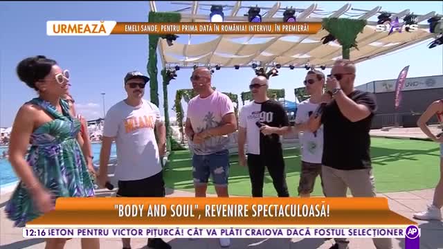 Star Matinal e pe val! Trupa Body and Soul, revenire spectaculoasă: Ne bucurăm că piesele noastre au trecut testul timpului