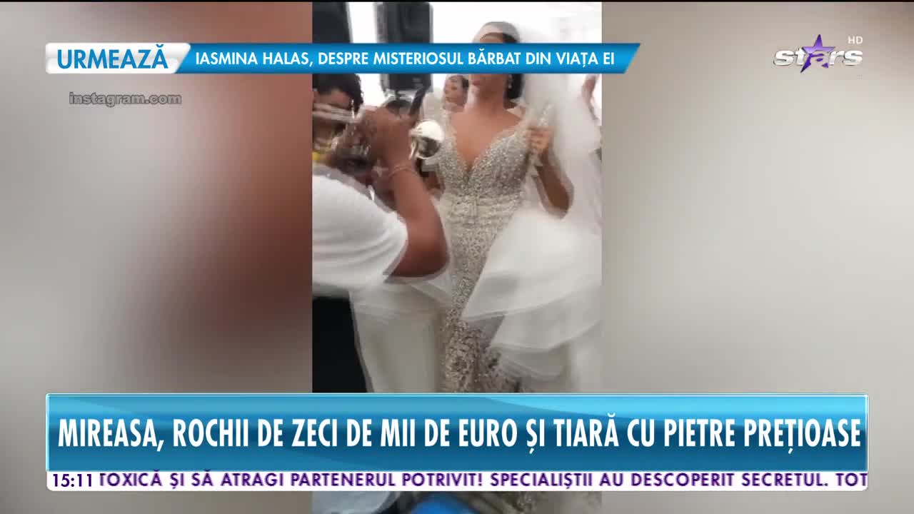 Star News. Andreea Tonciu, show de proporţii la o nuntă de bogătaşi