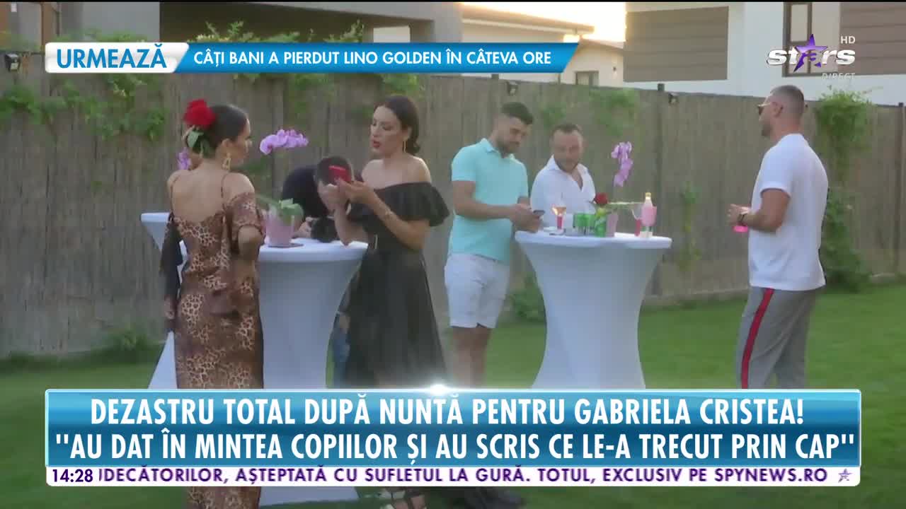 Star News. Dezastru total după nuntă pentru Gabriela Cristea