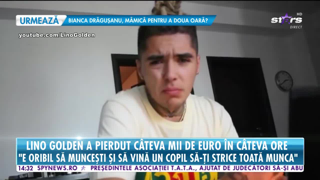 Star News. Cine &icirc;i vrea răul lui Lino Golden și ce măsuri a luat artistul ca să se apere
