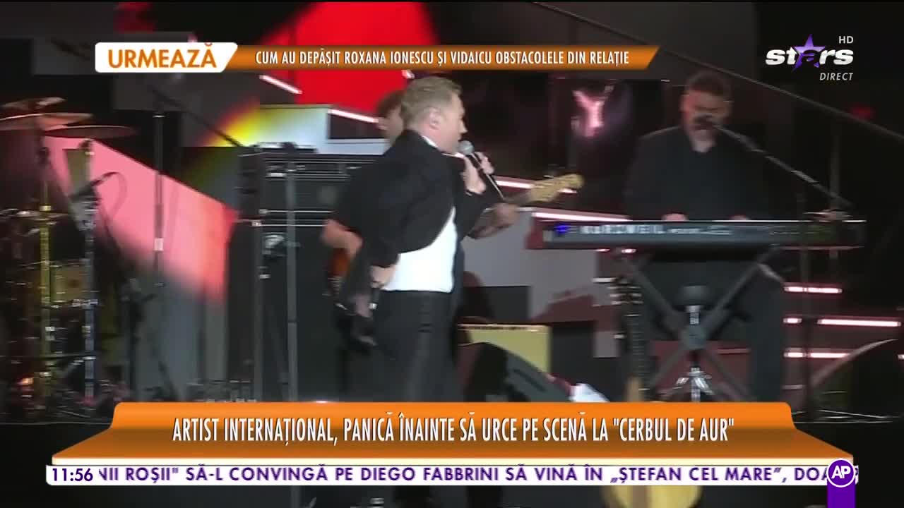 Star Matinal e pe val! Ronan Keating, panică &icirc;nainte să urce pe scenă la Festivalul Cerbul de Aur: Am avut ochii &icirc;nchiși aproape tot timpul zborului