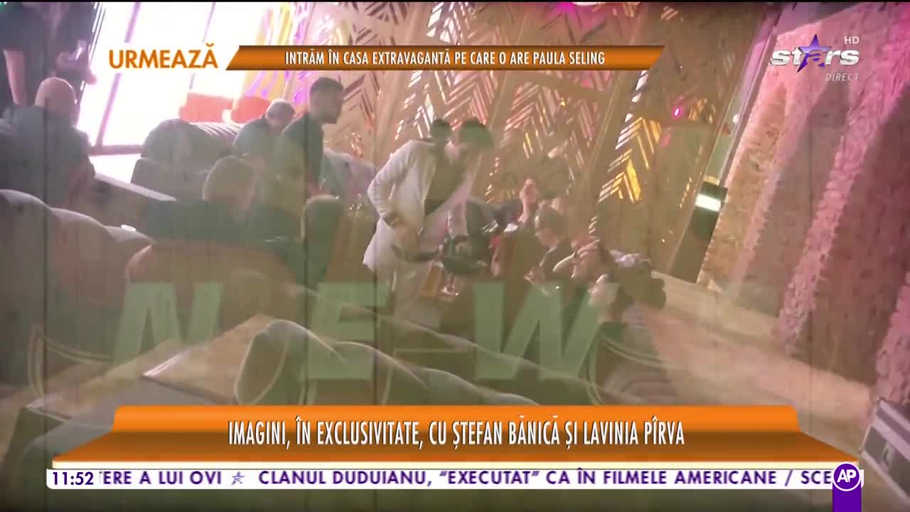 Star Matinal e pe val. Ştefan Bănică şi Lavinia P&acirc;rva, chef de pomină. Cum au fost surprins cei doi artiști