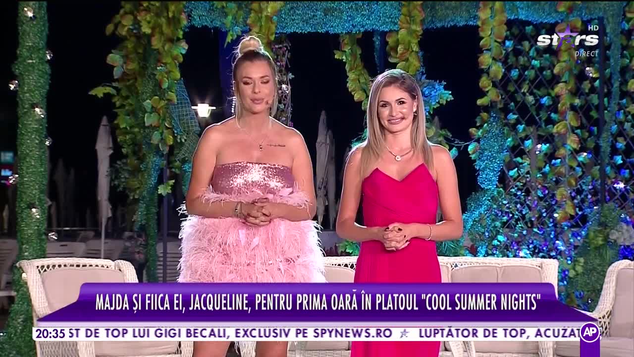 Majda şi fiica ei, Jacqueline, pentru prima oară în platoul Cool Summer Nights!