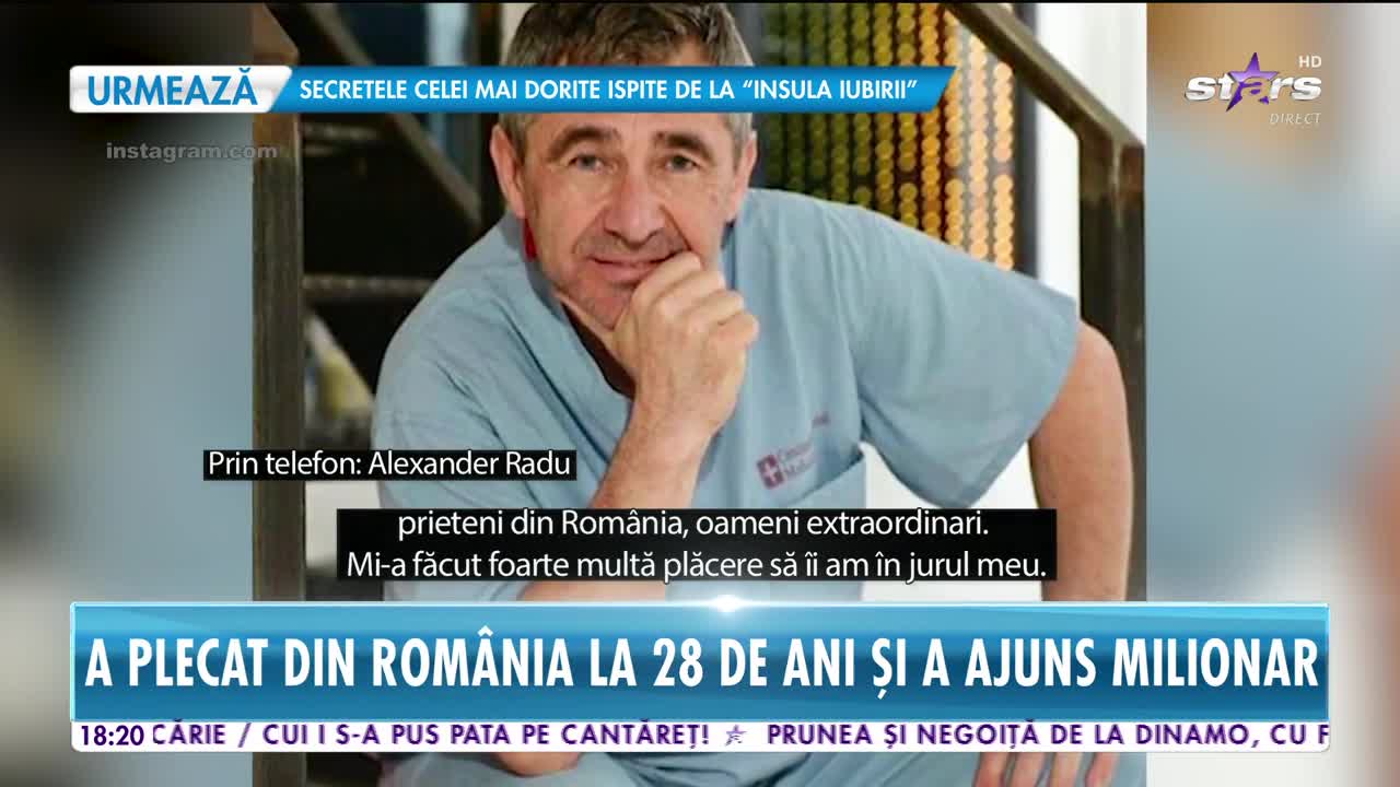 Star News. Viața fabuloasă a lui Alexander Radu Mărmureanu, cardiologului vedetelor de la Hollywood