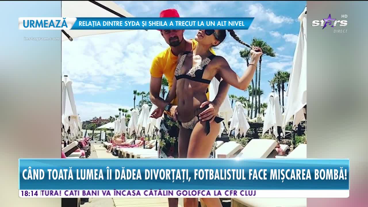 Star News. Ce se &icirc;nt&acirc;mplă &icirc;ntre Gabi Tamaş şi soţia lui, Ioana