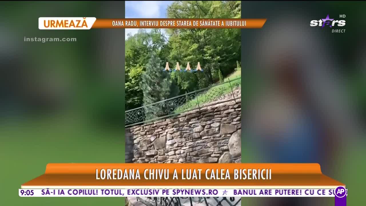 Loredana Chivu a luat calea bisericii! A mers la morm&acirc;ntul lui Arsenie Boca