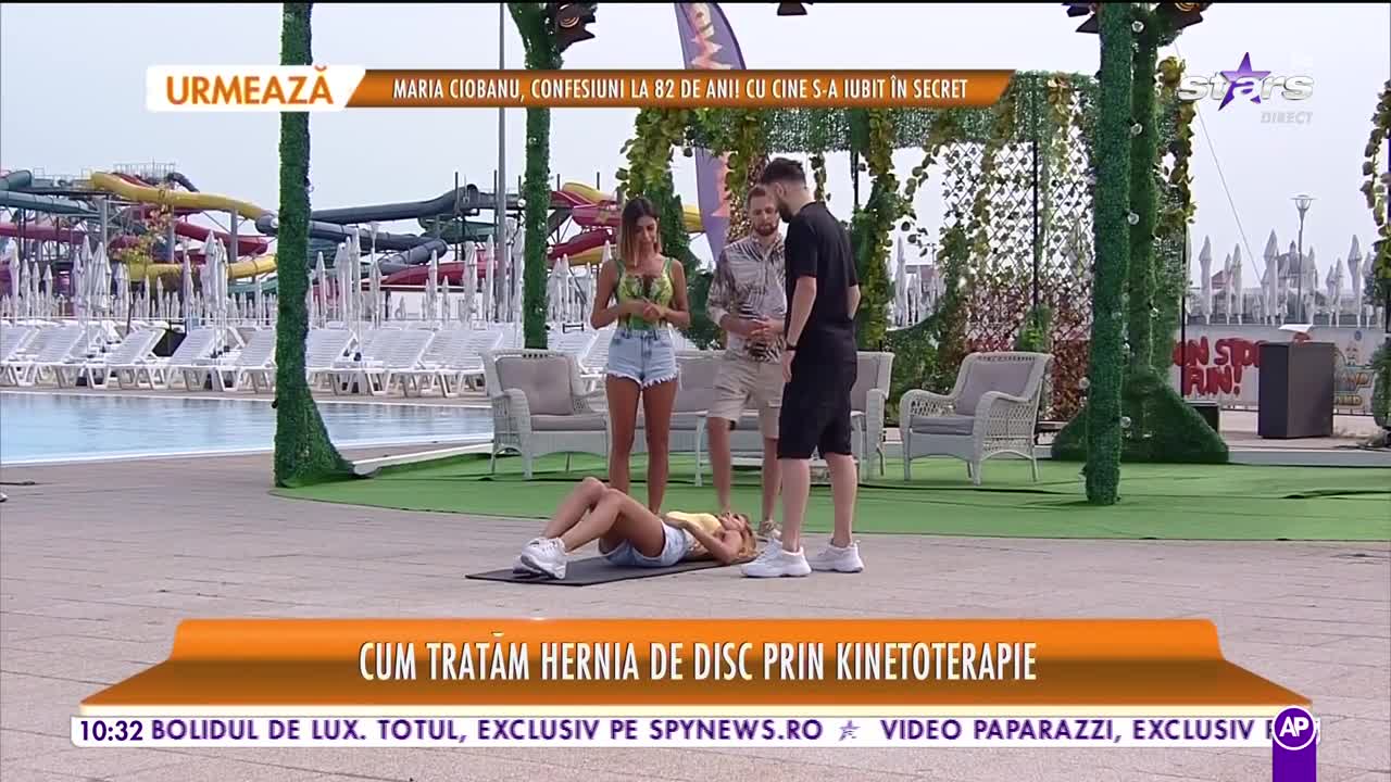 Star Matinal. Cum tratăm hernia de disc prin kinetoterapie