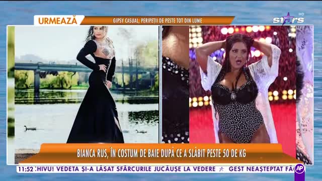 Star Matinal. Bianca Rus, &icirc;n costum de baie după ce a slăbit peste 50 de kilograme