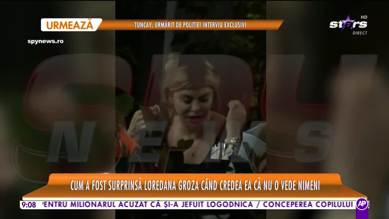 Star Matinal. Cum a fost surprinsă Loredana Groza c&acirc;nd credea că nu o vede nimeni