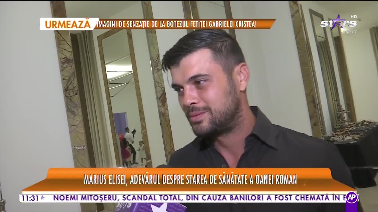 Star Matinal. Marius Elisei, adevărul despre starea de sănătate a Oanei Roman