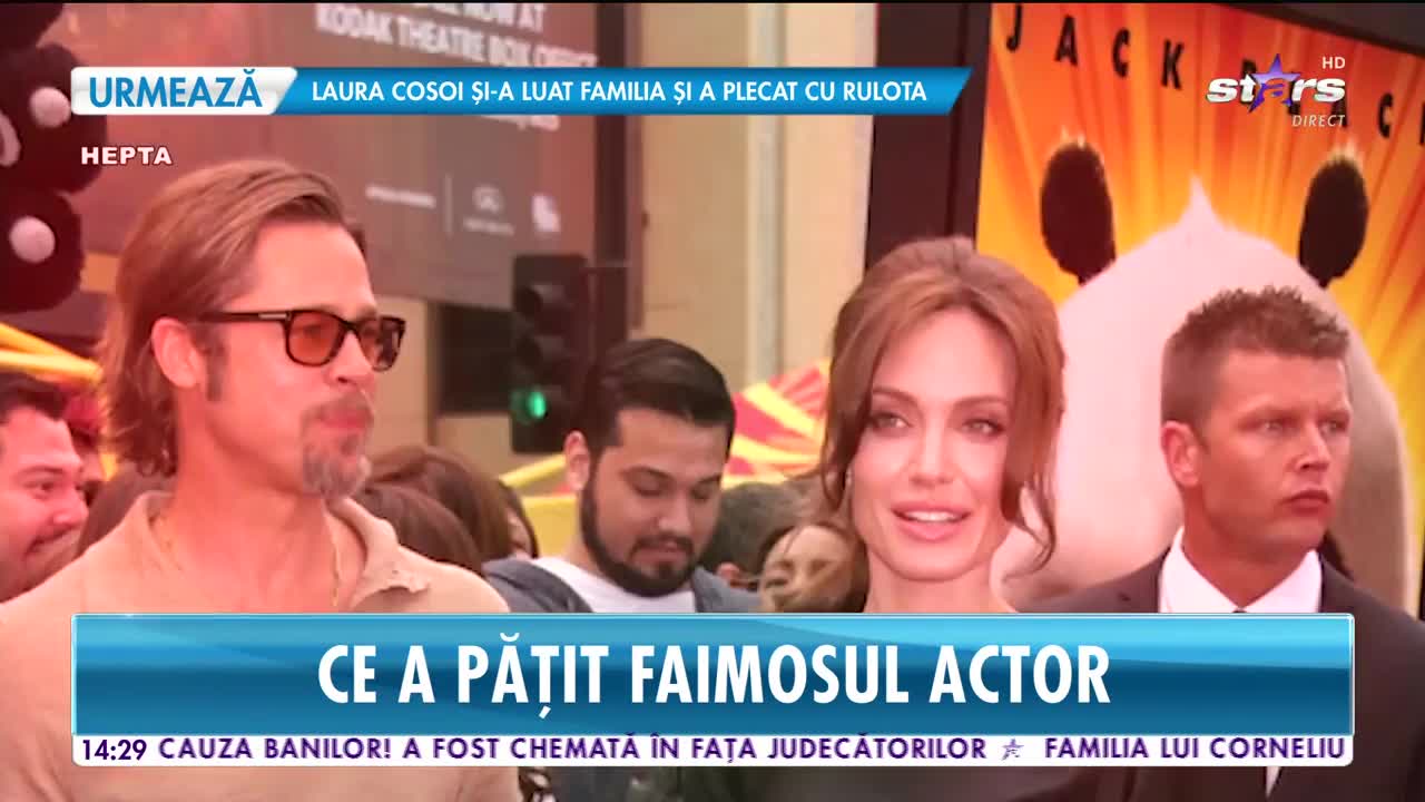 Brad Pitt, probleme grave după divorț