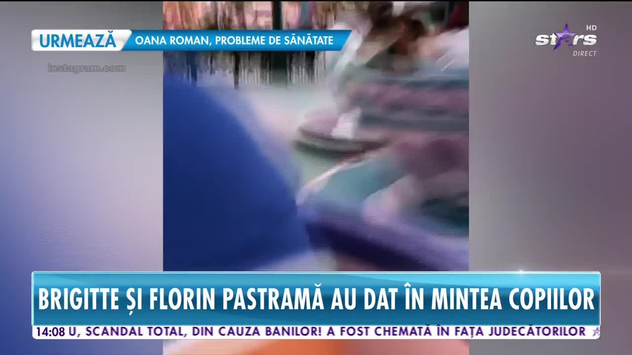 Star News. Brigitte şi Florin Pastramă au dat &icirc;n mintea copiiilor. Amorezii se distrează de minune la Disneyland