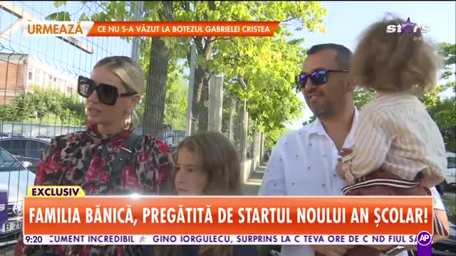 Star Matinal. Andreea Bănică, &icirc;n prima zi de școală alături de fiica ei