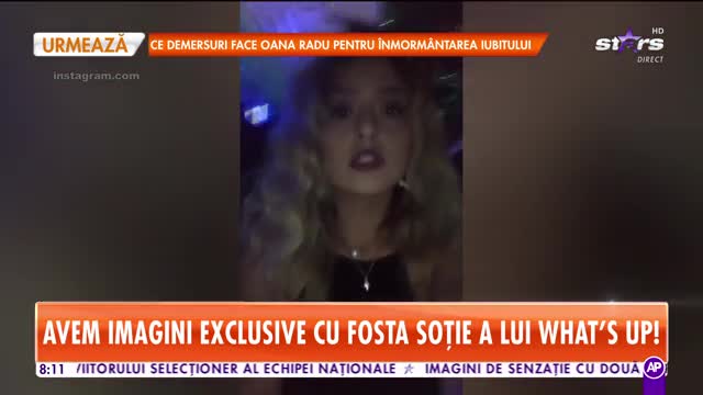 Star Matinal. Ce a făcut Simina &icirc;n timp ce What's Up vorbea despre actuala iubită