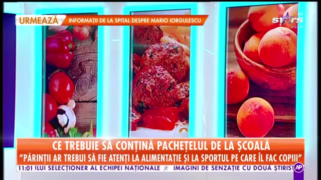 Star Matinal. Alimentația corectă a copiilor. Ce trebuie să conțină pachețelul cu m&acirc;ncare pentru școală
