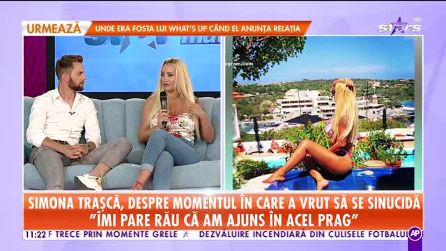 Star Matinal. Cu cine se iubește Simona Traşcă, &icirc;n secret: C&acirc;nd am aflat că am fost &icirc;nșelată am intrat &icirc;n depresie