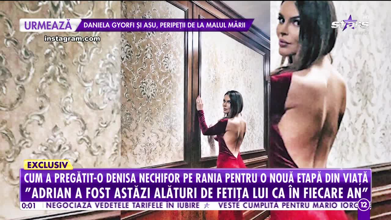 Cum a pregătit-o Denisa Nechifor pe fiica ei, Rania, pentru prima zi de şcoală