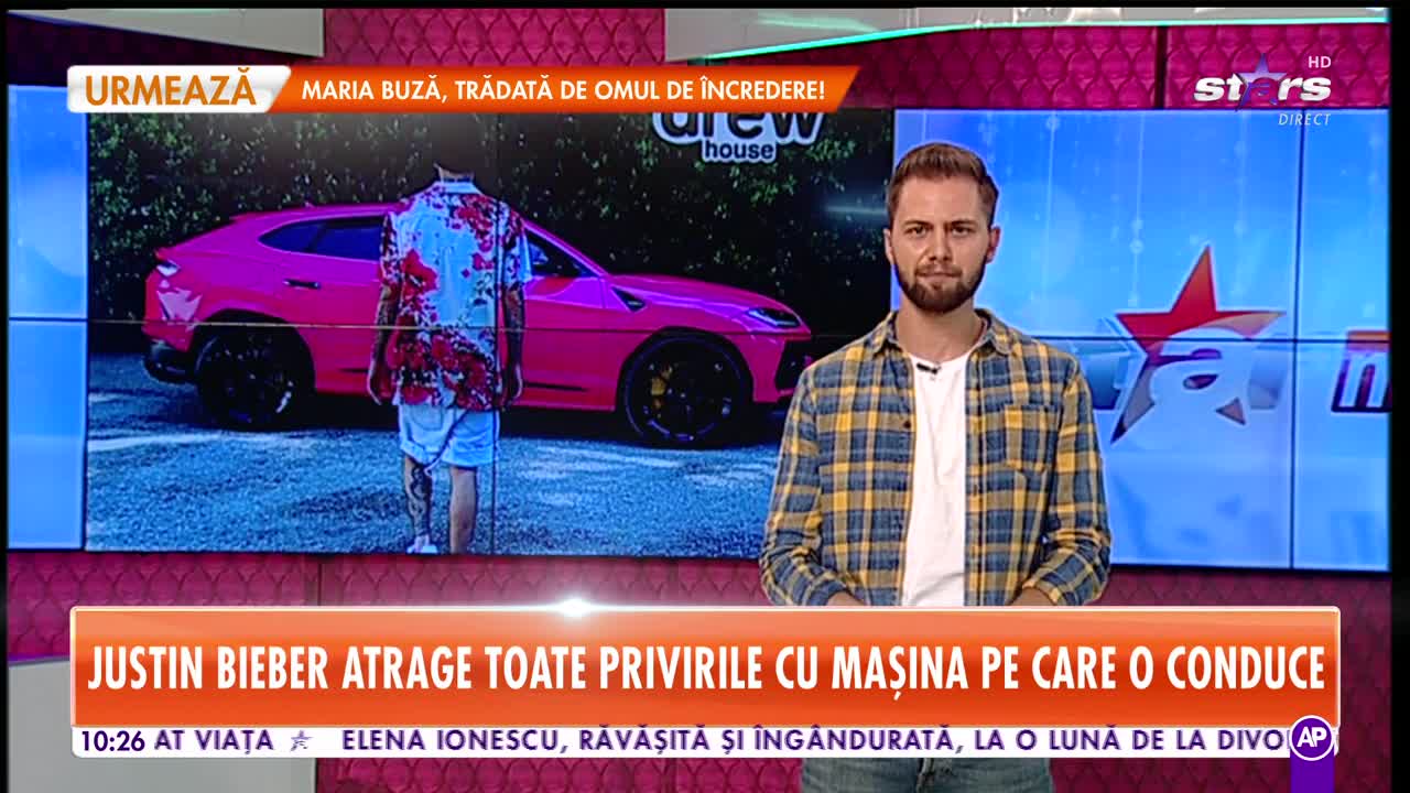 Star Matinal. Justin Bieber o nouă aroganţă. Artistul și-a luat o mașină de culoare roz