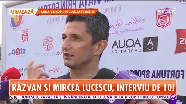 Star Matinal. Răzvan și Mircea Lucescu, interviu de nota zece. Tatăl și fiul vorbesc despre momentele care au scris istorie &icirc;n fotbal