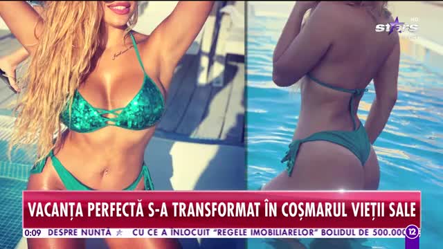 Vacanţa perfectă s-a transformat &icirc;ntr-un coşmar! Roxana Dobriţoiu, la un pas de moarte!