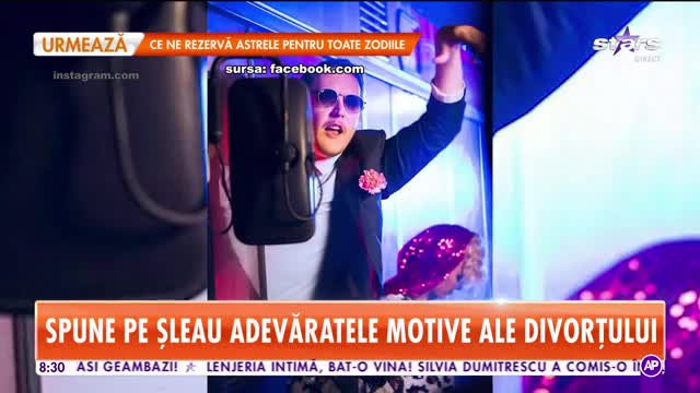Star Matinal. What's Up a luat chip de nebunie! Artistul spune pe şleau adevăratele motive ale divorţului