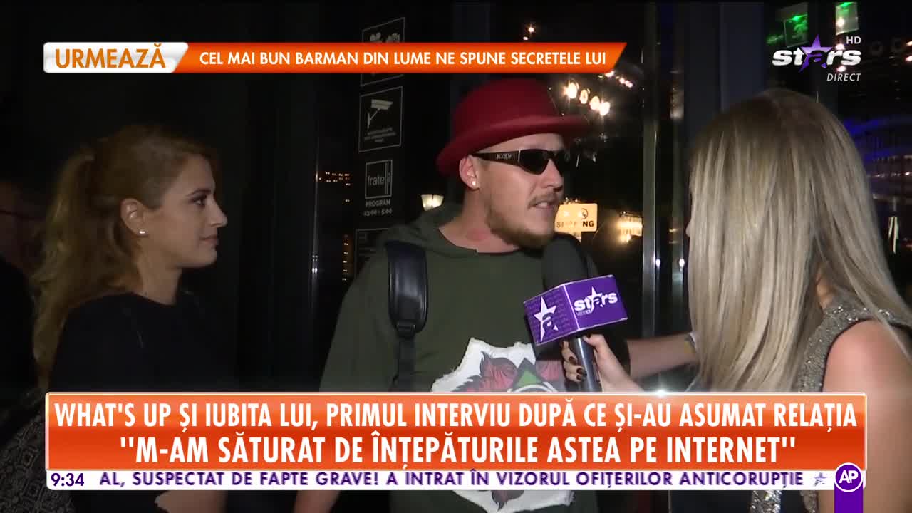 What's Up şi noua iubită, primul interviu după ce şi-au asumat relaţia