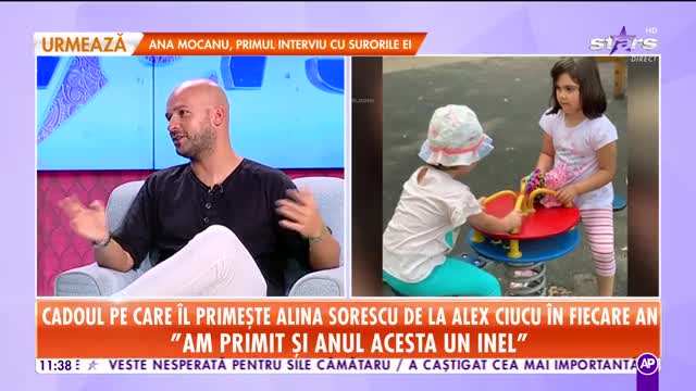 Ce cadou primeşte Alina Sorescu de la Alex Ciucu &icirc;n fiecare an