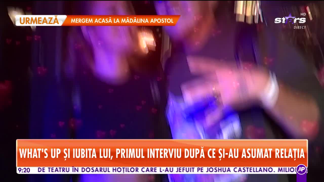 Star Matinal. Primul interviu cu What's Up și noua lui iubită