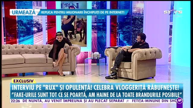 Răi da Buni. Vloggeriţă Rux: Singura calitate pe care o căutăm cu toții este bogăția