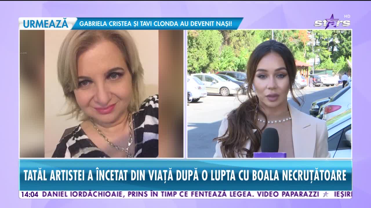 Carmen Șerban trece prin cea mai grea perioadă din viața ei. Tatăl artistei a murit