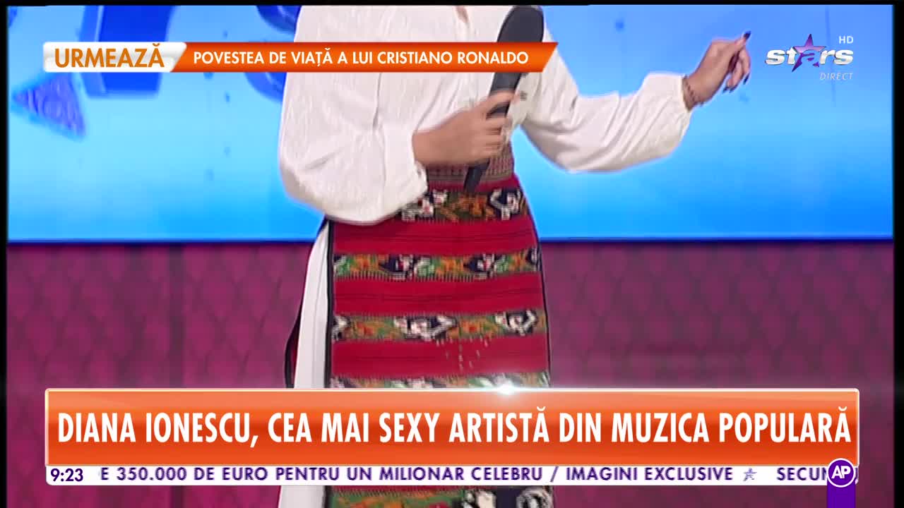 Diana Ionescu, cea mai sexy artistă din muzica populară, c&acirc;ntă senzaţional la Star Matinal