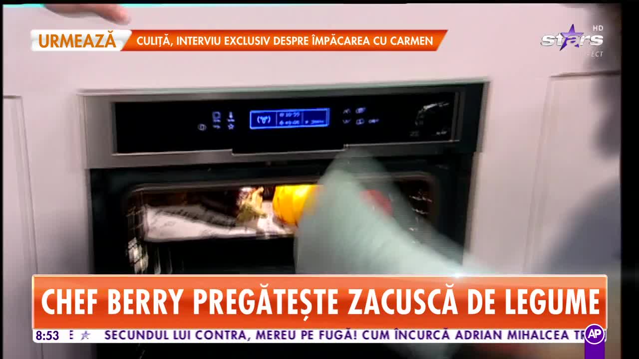 Star Matinal. Chef Berry pregăteşte Zacuscă de legume