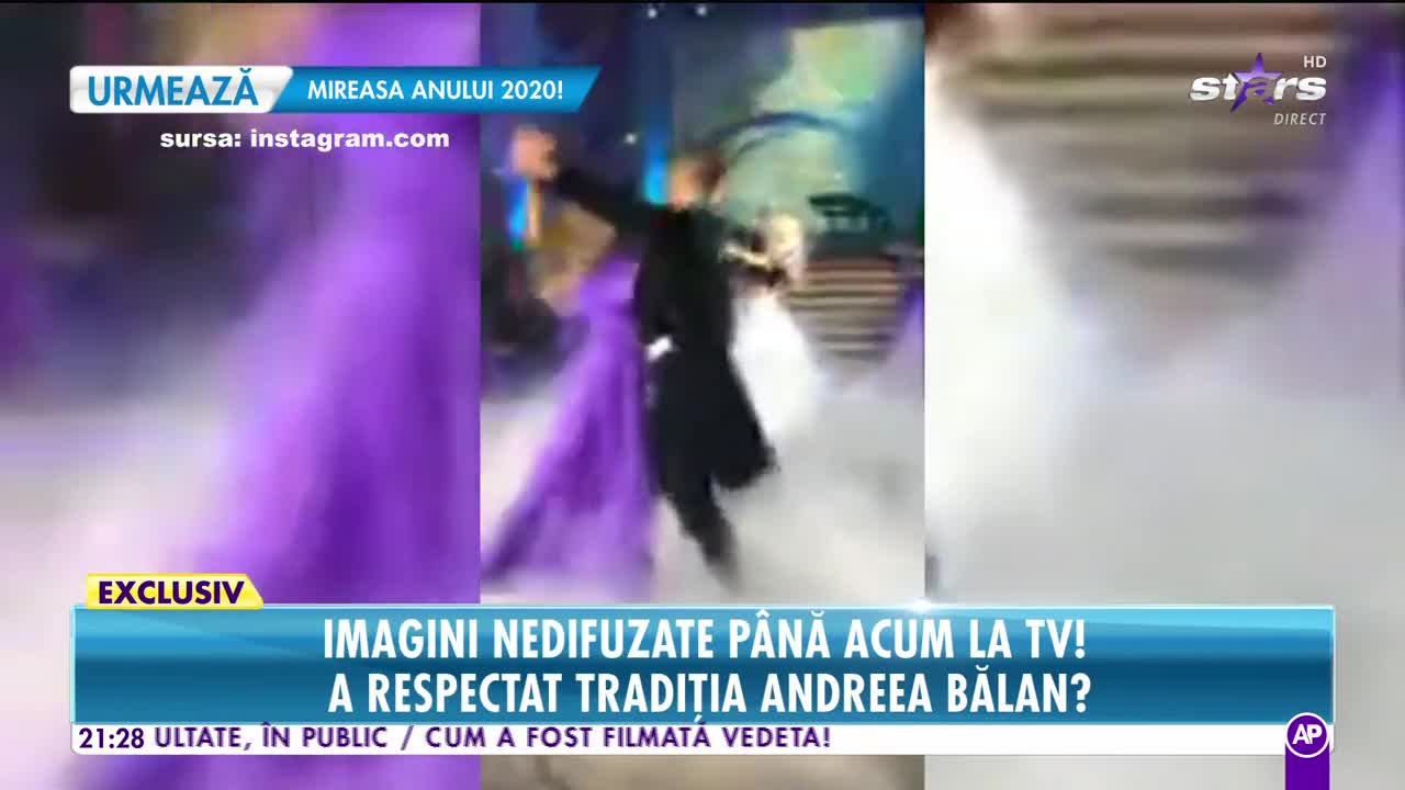 Andreea Bălan și George Burcea s-au căsătorit în weekend! Imagini cu dansul mirilor şi aruncatul buchetului!