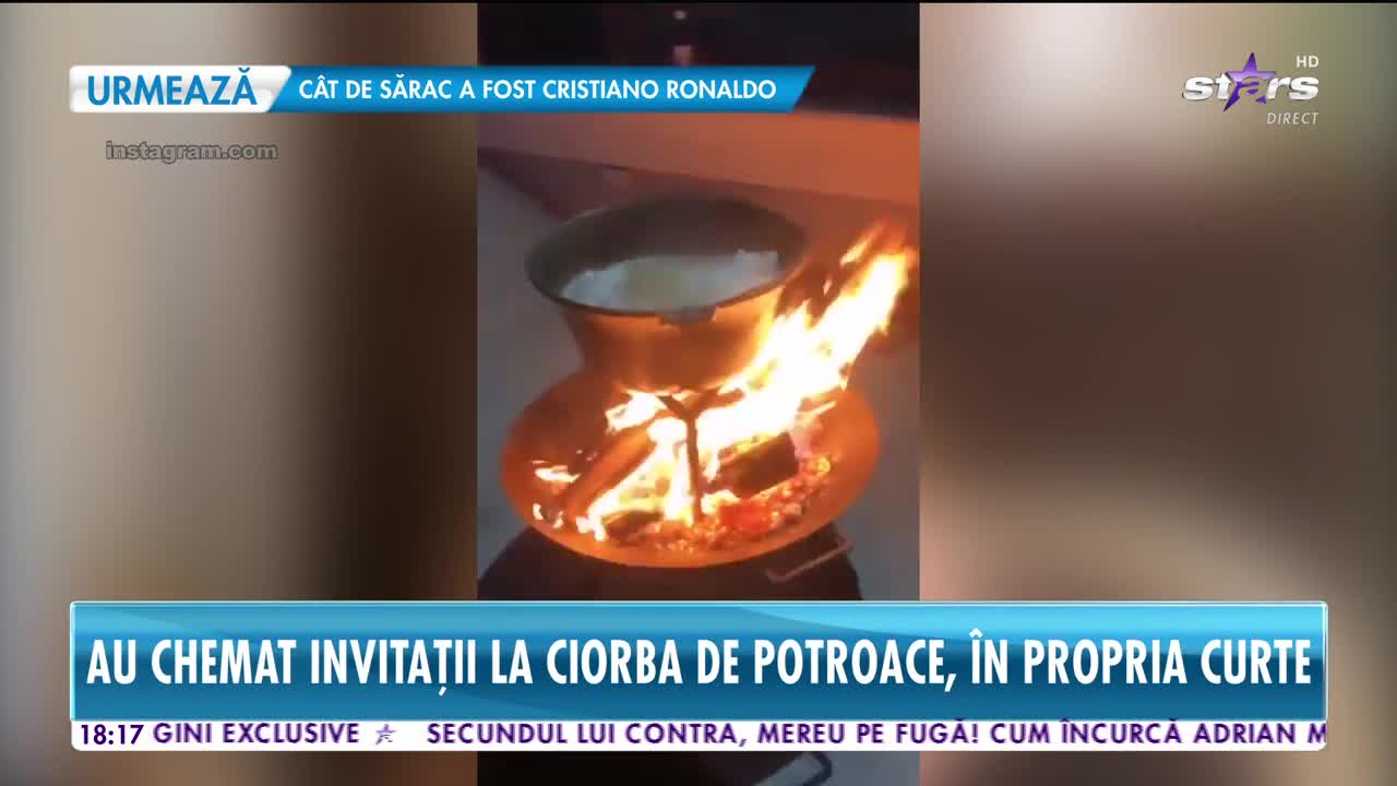 Star News. Tavi Clonda şi Gabriela Cristea, party pe cinste. Au chemat invitații la ciorba de potroace