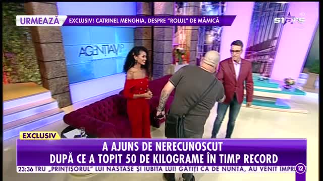 Agenția VIP. C&acirc;ştigătorul Chefi la cuţite, de nerecunoscut. Munti a slăbit 50 de kilograme &icirc;ntr-un timp record