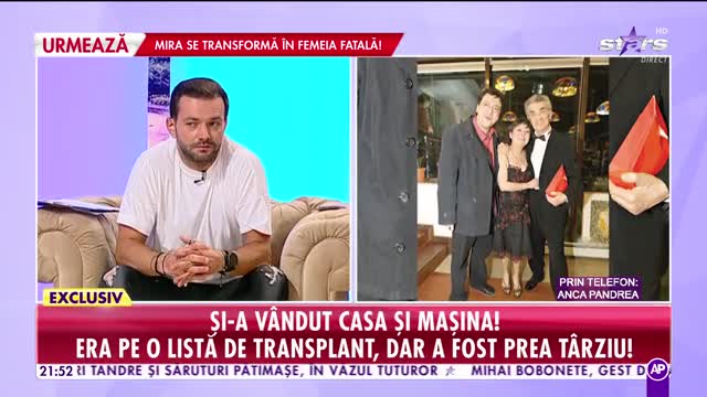 Anca Pandrea, declaraţie sfâşietoare despre moartea lui Ducu Darie! Motivul pentru care nu îşi conduce fiul vitreg pe ultimul drum