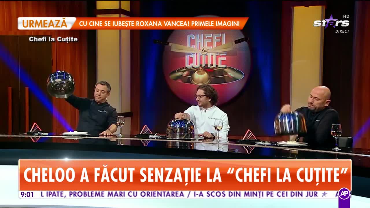 Cheloo a făcut senzație la "Chefi la Cuțite"