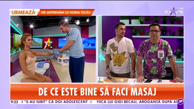 Tehnicile de masaj care &icirc;ți tratează problemele cu oasele! Ionuț Bobit, meşterul de oase, demonstrație la Star Matinal!