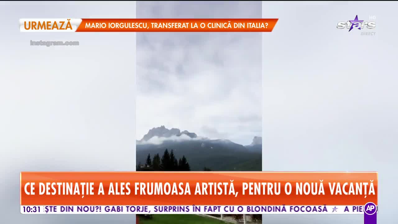 Star Matinal. Delia a mai bifat o escapadă de lux