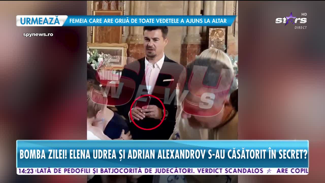 Star News. Bomba zilei! Elena Udrea și Adrian Alexandrov s-ar fi căsătorit &icirc;n secret?
