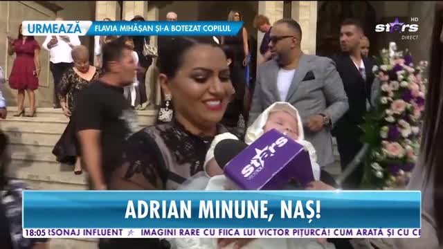 Star News. Adi Minune este naş. Manelistul botează şi se lasă cu mare paranghelie