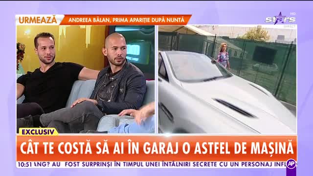 Star Matinal. Flick și Răzvan Popescu testează cele mai scumpe și mai periculoase mașini