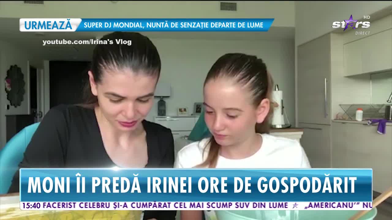 Star News. Cum are grijă Monica de Irina, de c&acirc;nd cea mică s-a mutat &icirc;n America