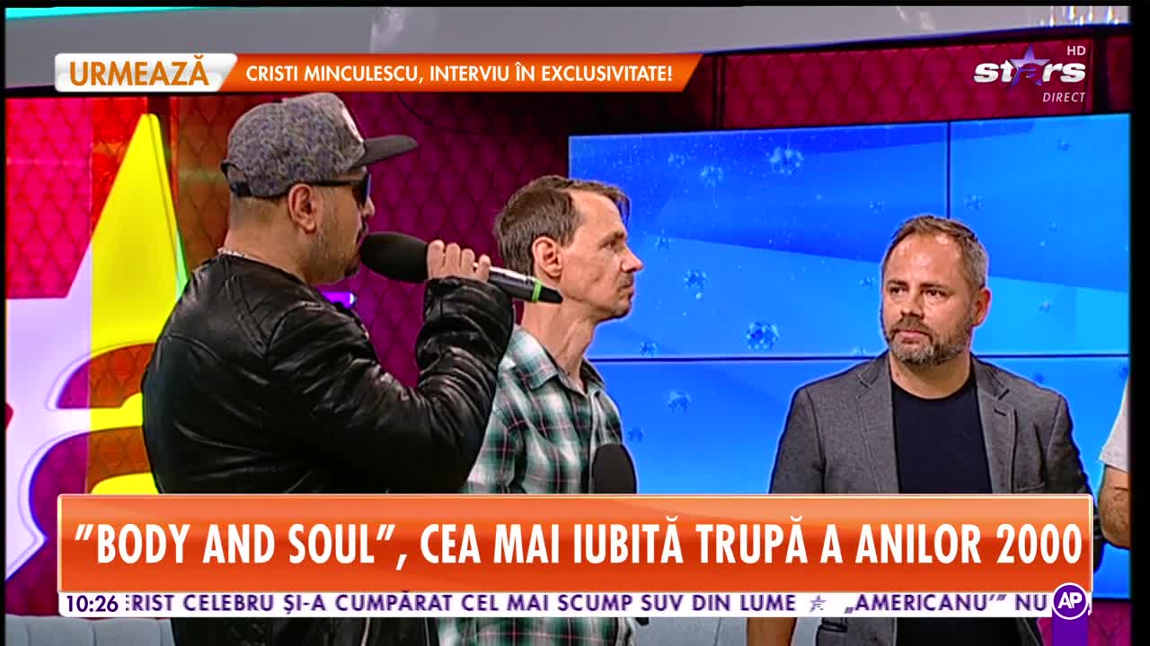 Star Matinal. Trupa Body & Soul, revine pe scenă: Ne g&acirc;ndim să lansăm și alte piese