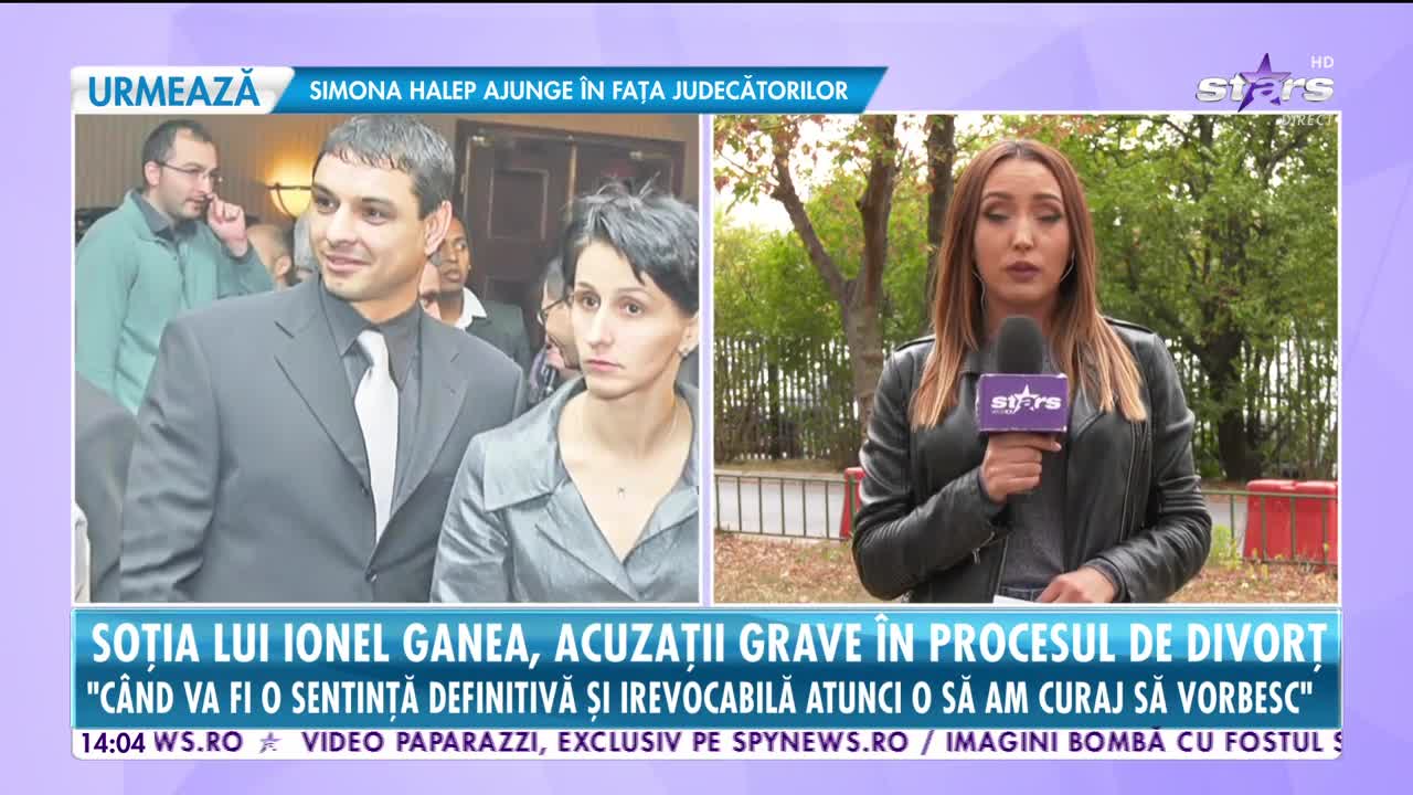 Star News. Soţia lui Ionel Ganea, acuzaţii grave &icirc;n procesul de divorţ