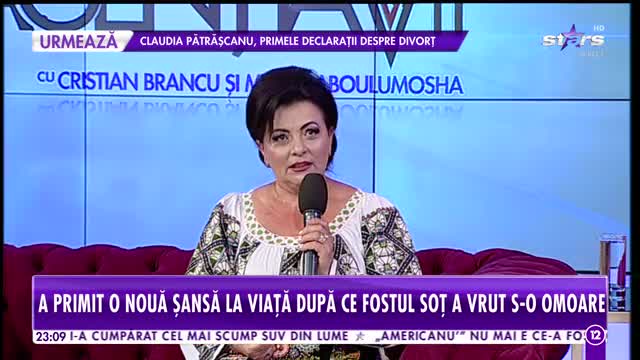 Interpreta Maria Ghinea a primit o nouă şansă la viaţă, după ce fostul soţ a vrut s-o omoare!