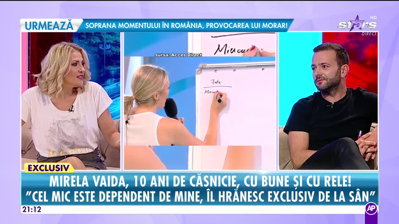 Mirela Vaida, despre viața cu trei copii, după ce s-a întors în televiziune: "Soțul mi-a adus copilul la platou să îl alăptez"