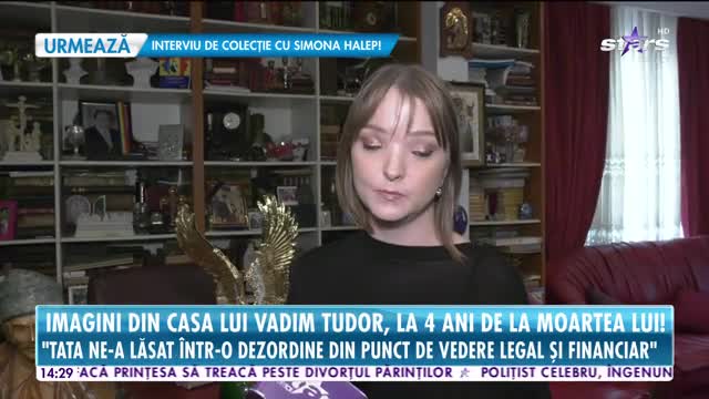 Star News. Imagini din casa lui Vadim Tudor, la patru ani de la moartea lui